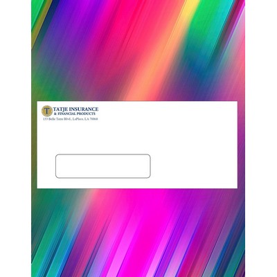 Wrap-Around Full Color Custom #10 Envelope with Window