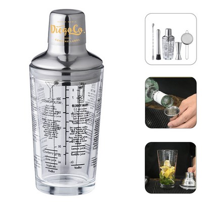 Bartender Shaker with Bartending Accessory