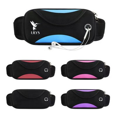 Neoprene Workout Belt Bag Waist Pack