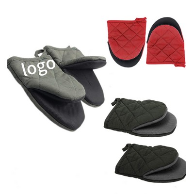 Silicone Non - Slip Heat - Resistant Gloves