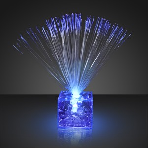 5.5" Light Up Mini Blue Centerpieces - BLANK