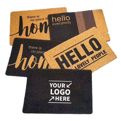 Flocked Faux Coconut Floor Mat(18"x30")