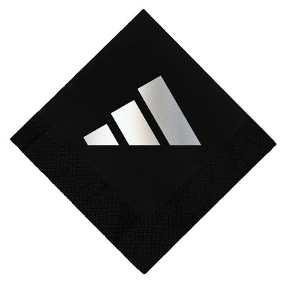 Colorware Beverage Napkin, Foil Stamped