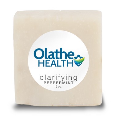 Luxurious Herbal Soaps Shrink Wrapped - Clarifying Peppermint
