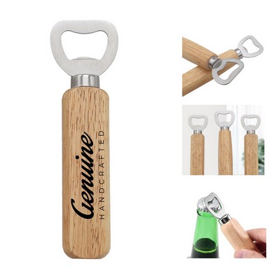Wood Handle Bottle Opener