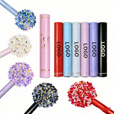 Color Gradient Confetti Party Poppers