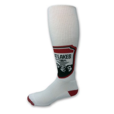 Made in the USA OSFM Polyester Athletic Knee High Sock